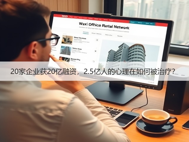 20家企业获20亿融资，2.5亿人的心理在如何被治疗？(图1)