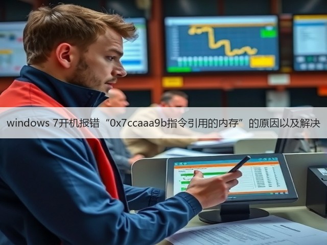 windows 7开机报错“0x7ccaaa9b指令引用的内存”的原因以及解决(图2) windows 7开机报错“0x7ccaaa9b指令引用的内存”的原因以及解决(图2)