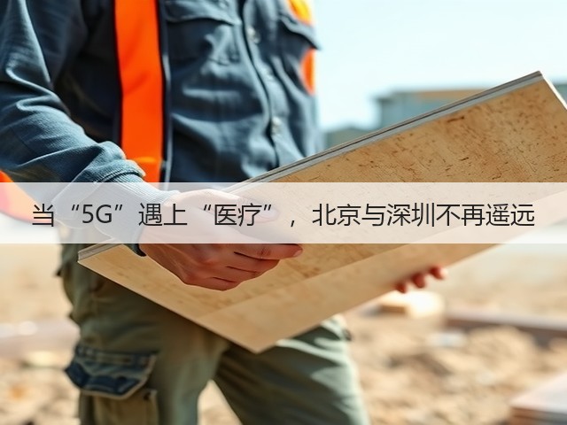 当“5G”遇上“医疗”，北京与深圳不再遥远(图1)