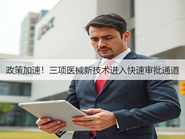 政策加速!三项医械新技术进入快速审批通道(图2) 政策加速!三项医械新技术进入快速审批通道(图2)