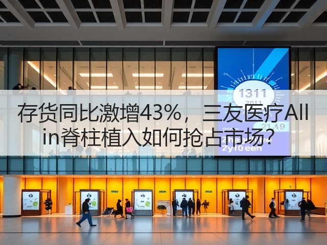 存货同比激增43%，三友医疗All in脊柱植入如何抢占市场？(图2)