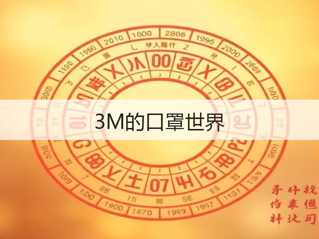 3M的口罩世界(图1)