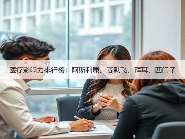 医疗影响力排行榜：阿斯利康、赛默飞、拜耳、西门子(图1)