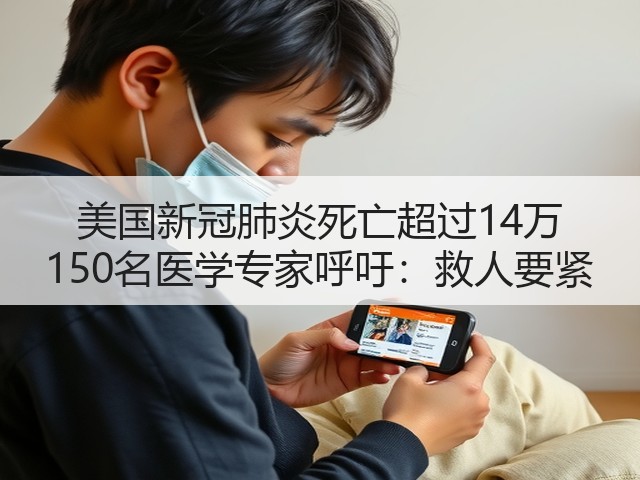 美国新冠肺炎死亡超过14万 150名医学专家呼吁：救人要紧(图3)
