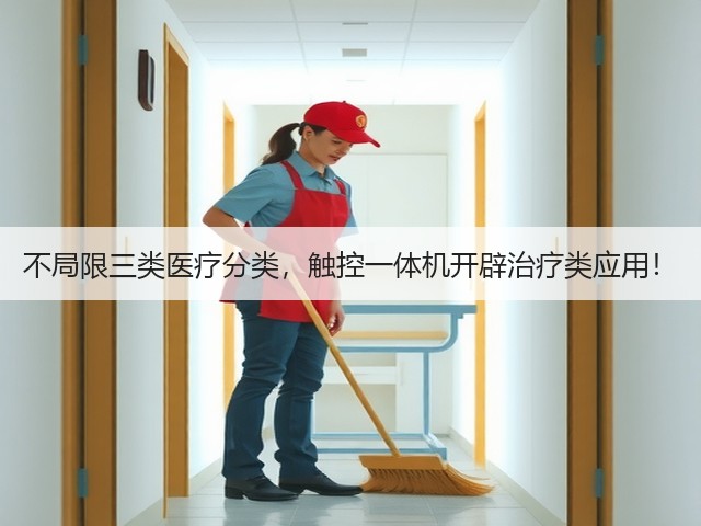不局限三类医疗分类，触控一体机开辟治疗类应用！(图2)
