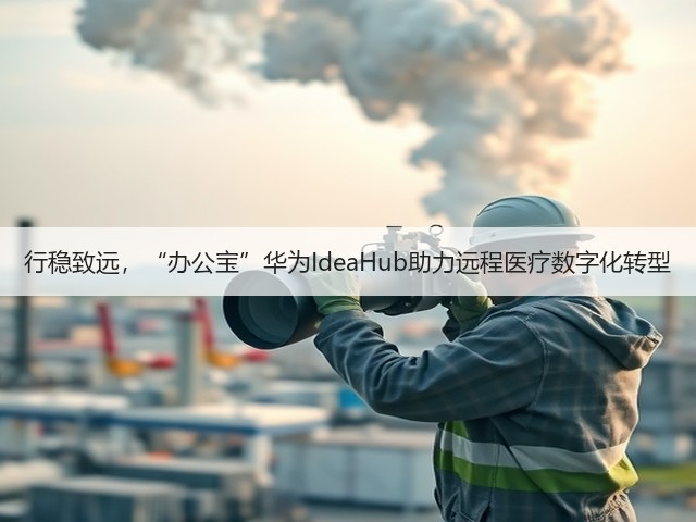 行稳致远，“办公宝”华为IdeaHub助力远程医疗数字化转型(图2)