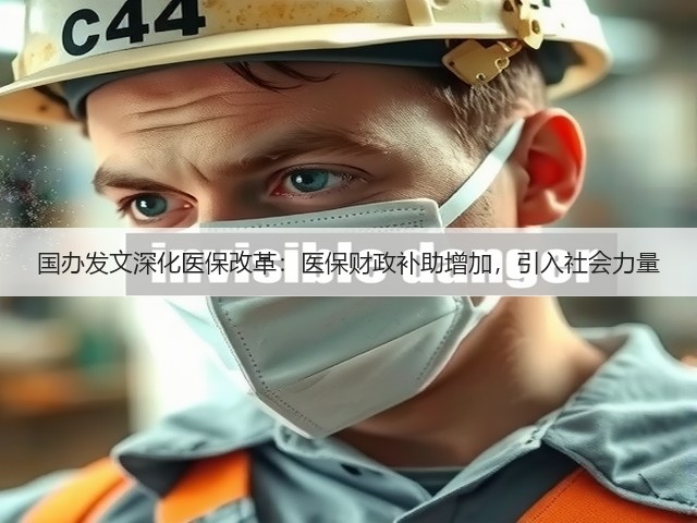 国办发文深化医保改革：医保财政补助增加，引入社会力量(图1)