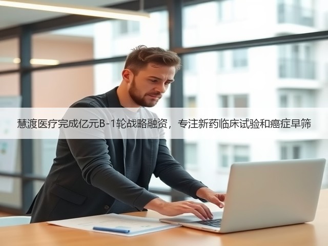 慧渡医疗完成亿元B-1轮战略融资，专注新药临床试验和癌症早筛(图1)