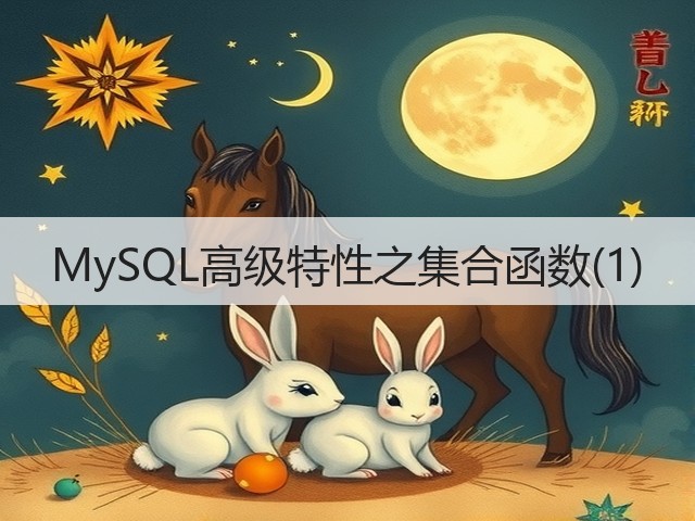 MySQL高级特性之集合函数(1)(图1)