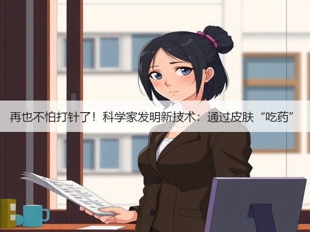 再也不怕打针了!科学家发明新技术:通过皮肤“吃药”(图2) 再也不怕打针了!科学家发明新技术:通过皮肤“吃药”(图2)