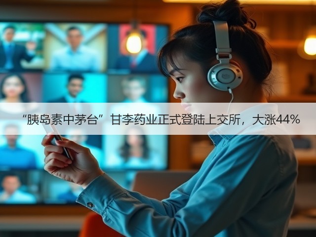 “胰岛素中茅台”甘李药业正式登陆上交所,大涨44%(图3) “胰岛素中茅台”甘李药业正式登陆上交所,大涨44%(图3)