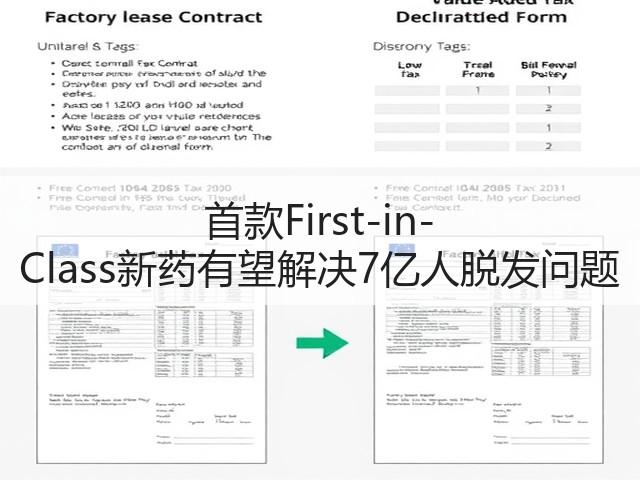 首款First-in-Class新药有望解决7亿人脱发问题(图3)