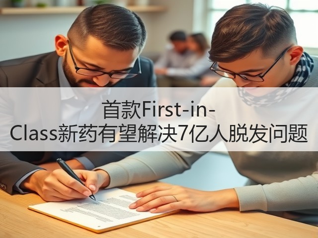 首款First-in-Class新药有望解决7亿人脱发问题(图2)