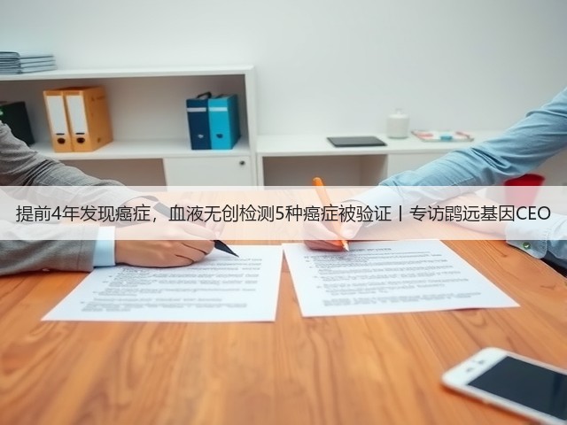 提前4年发现癌症，血液无创检测5种癌症被验证丨专访鹍远基因CEO(图3)