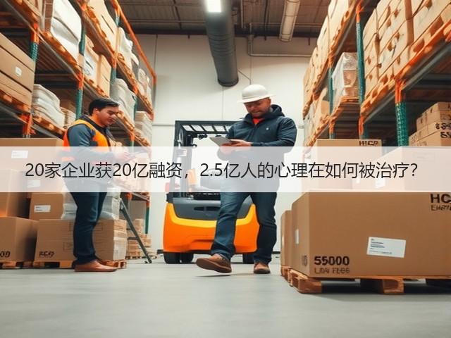20家企业获20亿融资，2.5亿人的心理在如何被治疗？(图3)