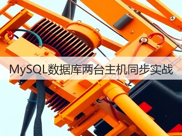 MySQL数据库两台主机同步实战(图1) MySQL数据库两台主机同步实战(图1)