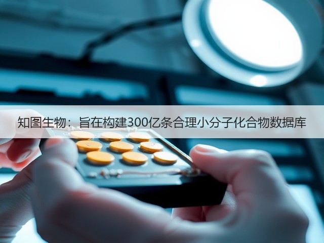 知图生物：旨在构建300亿条合理小分子化合物数据库(图1)