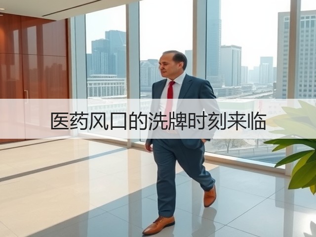 医药风口的洗牌时刻来临(图2)