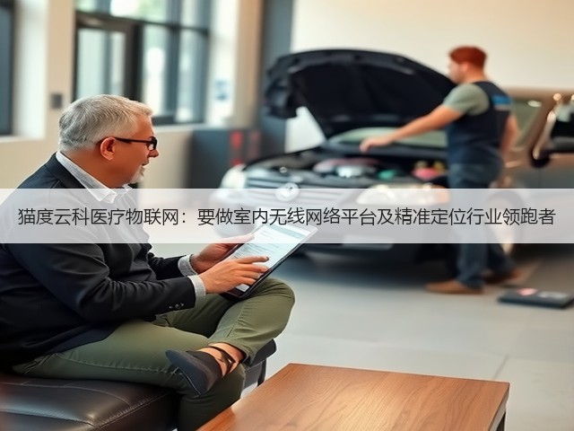 猫度云科医疗物联网：要做室内无线网络平台及精准定位行业领跑者(图1)