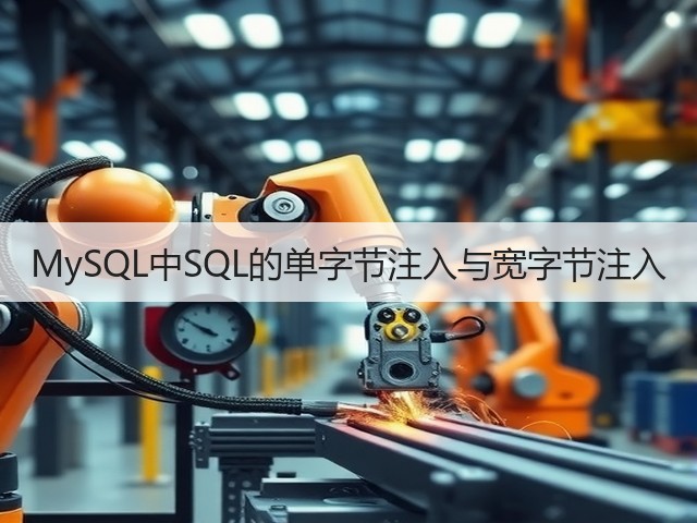 MySQL中SQL的单字节注入与宽字节注入(图1)