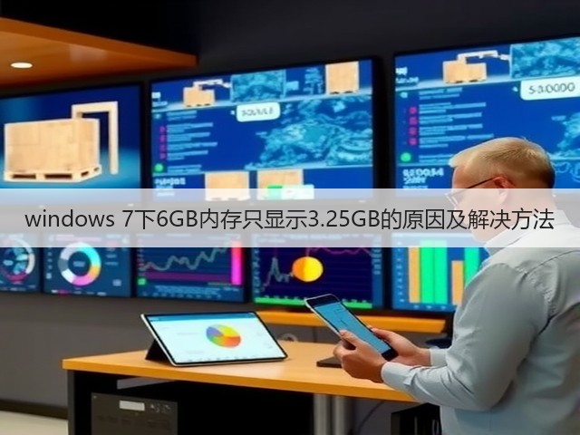 windows 7下6GB内存只显示3.25GB的原因及解决方法(图1)