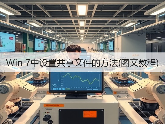 Win 7中设置共享文件的方法(图文教程)(图1)