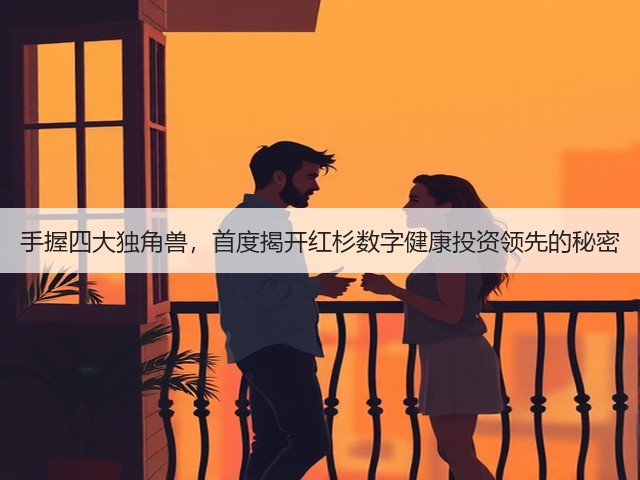 手握四大独角兽，首度揭开红杉数字健康投资领先的秘密(图2)