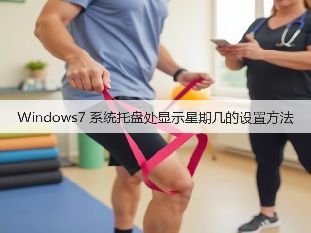 Windows7 系统托盘处显示星期几的设置方法(图2) Windows7 系统托盘处显示星期几的设置方法(图2)