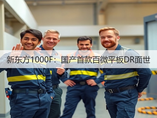 新东方1000F：国产首款百微平板DR面世(图1)