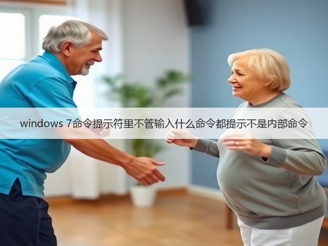 windows 7命令提示符里不管输入什么命令都提示不是内部命令(图3) windows 7命令提示符里不管输入什么命令都提示不是内部命令(图3)