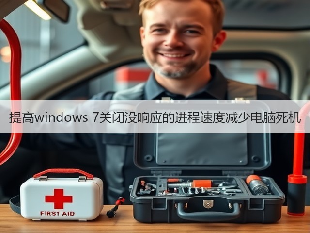 提高windows 7关闭没响应的进程速度减少电脑死机(图2)