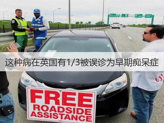 这种病在英国有1/3被误诊为早期痴呆症(图1)