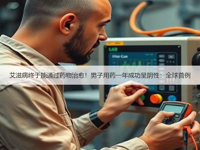 艾滋病终于能通过药物治愈！男子用药一年成功呈阴性：全球首例(图1)