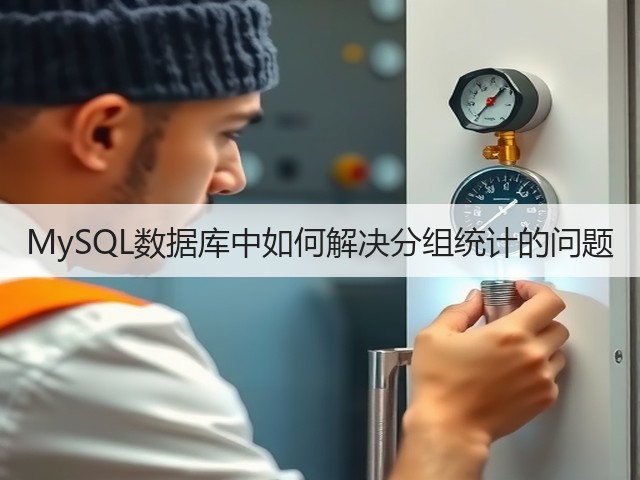 MySQL数据库中如何解决分组统计的问题(图2)