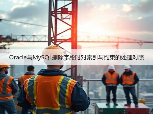 Oracle与MySQL删除字段时对索引与约束的处理对照(图3)