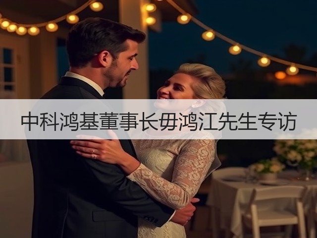 中科鸿基董事长毋鸿江先生专访(图1)