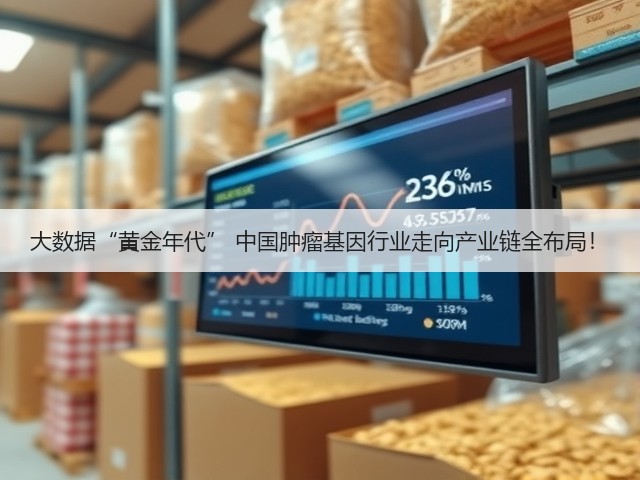 大数据“黄金年代” 中国肿瘤基因行业走向产业链全布局!(图1) 大数据“黄金年代” 中国肿瘤基因行业走向产业链全布局!(图1)