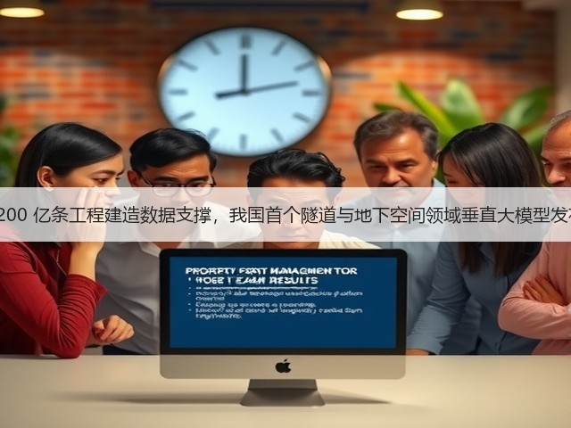 1200 亿条工程建造数据支撑，我国首个隧道与地下空间领域垂直大模型发布(图3)