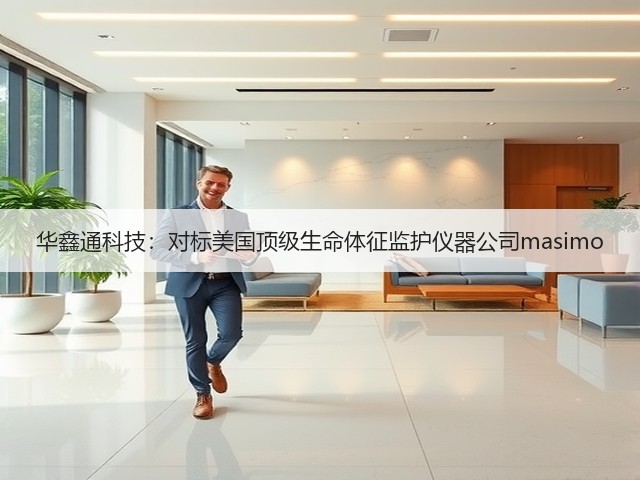 华鑫通科技:对标美国顶级生命体征监护仪器公司masimo(图3) 华鑫通科技:对标美国顶级生命体征监护仪器公司masimo(图3)