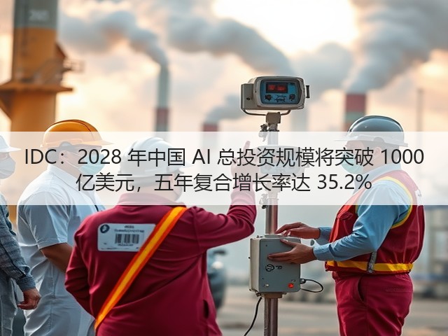 IDC:2028 年中国 AI 总投资规模将突破 1000 亿美元,五年复合增长率达 35.2%(图3) IDC:2028 年中国 AI 总投资规模将突破 1000 亿美元,五年复合增长率达 35.2%(图3)