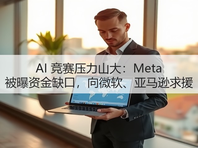 AI 竞赛压力山大:Meta 被曝资金缺口,向微软、亚马逊求援(图1) AI 竞赛压力山大:Meta 被曝资金缺口,向微软、亚马逊求援(图1)