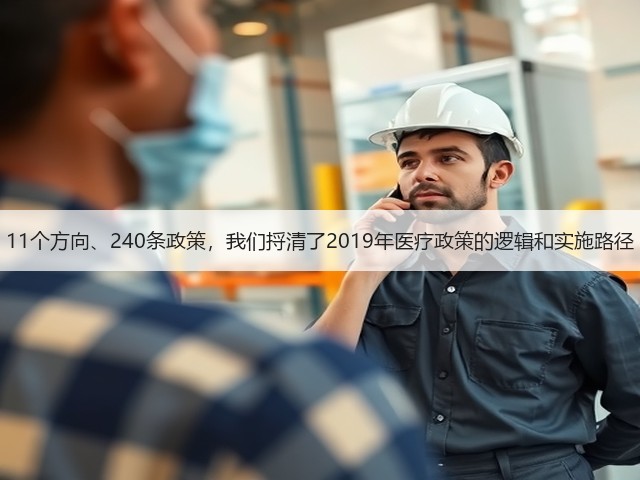 11个方向、240条政策,我们捋清了2019年医疗政策的逻辑和实施路径(图3) 11个方向、240条政策,我们捋清了2019年医疗政策的逻辑和实施路径(图3)