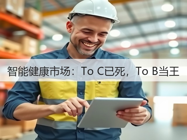 智能健康市场:To C已死,To B当王(图2) 智能健康市场:To C已死,To B当王(图2)