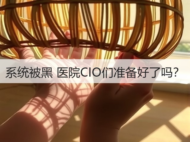 系统被黑 医院CIO们准备好了吗？(图1)
