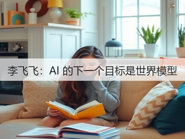 李飞飞：AI 的下一个目标是世界模型(图2)