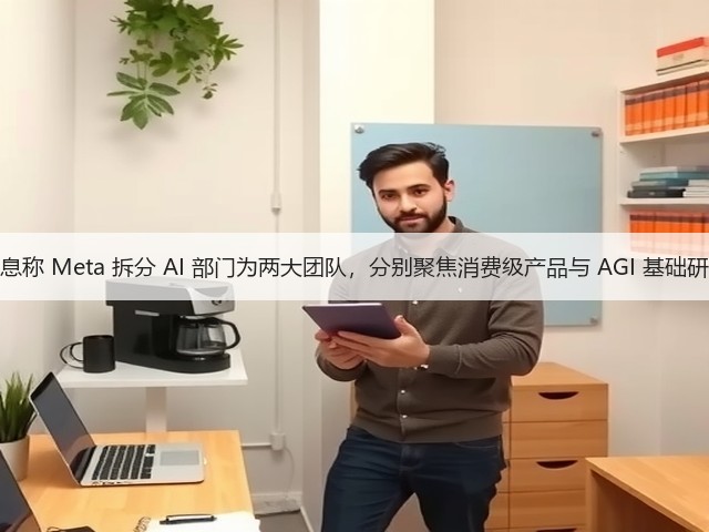消息称 Meta 拆分 AI 部门为两大团队,分别聚焦消费级产品与 AGI 基础研究(图1) 消息称 Meta 拆分 AI 部门为两大团队,分别聚焦消费级产品与 AGI 基础研究(图1)