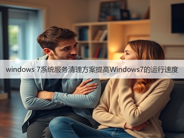 windows 7系统服务清理方案提高Windows7的运行速度(图3)