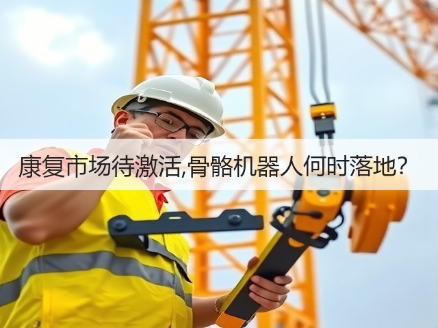 康复市场待激活,骨骼机器人何时落地?(图1) 康复市场待激活,骨骼机器人何时落地?(图1)