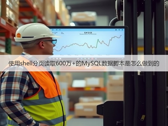 使用shell分页读取600万+的MySQL数据脚本是怎么做到的(图2)