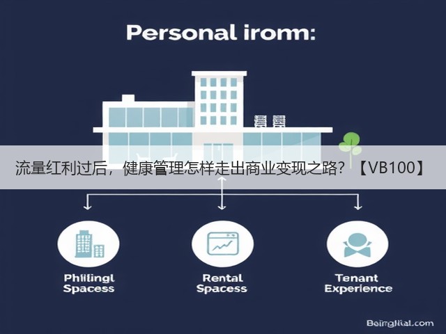 流量红利过后,健康管理怎样走出商业变现之路?【VB100】(图1) 流量红利过后,健康管理怎样走出商业变现之路?【VB100】(图1)